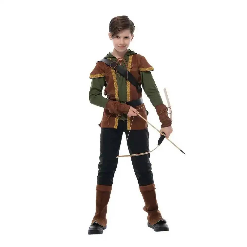 Queen Anime Cosplay - Boys Snailify Kids Archer Costume Hunter
