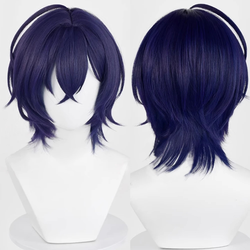 Anime Cosplay Mujer - Women Anime Cosplay Wig Synthetic Short