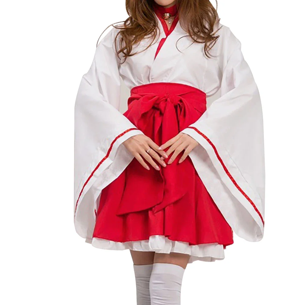 Queen Anime Cosplay - Japanese Anime Kikyo Kimono Cosplay Women's