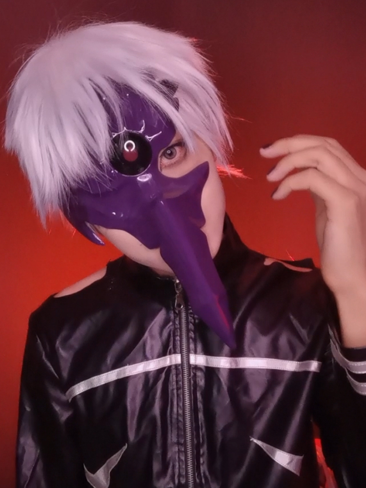 Anime Cosplay Tokyo Ghoul - Kaneki Ken Centipede Face Cosplay Mask