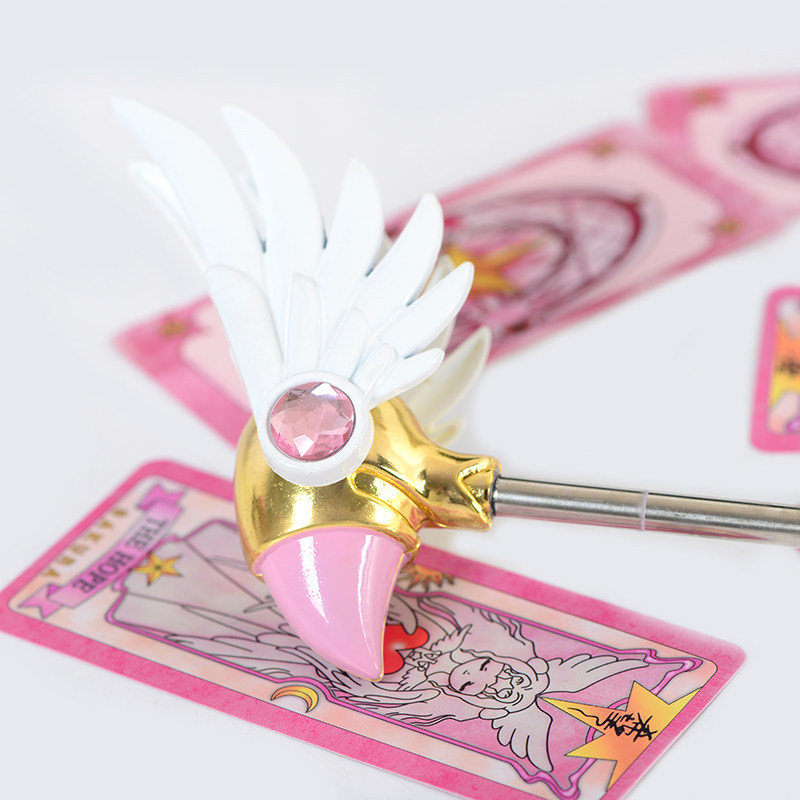 Anime Cosplay Easy - Cardcaptor Sakura Bird Head Magic Wand