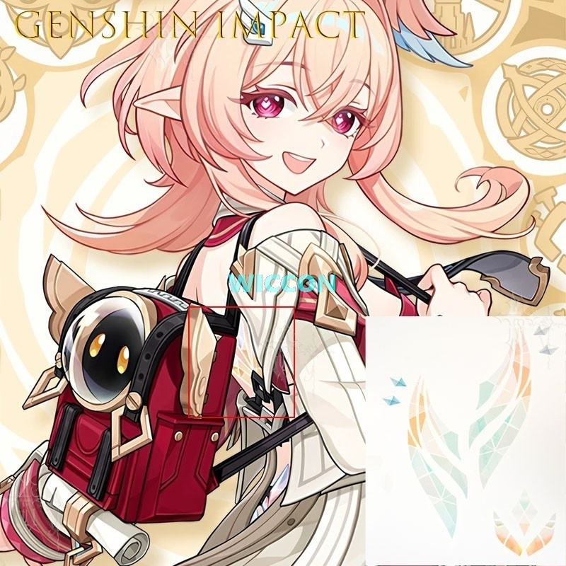 Anime Cosplay Easy - Genshin Impact Lenia Cosplay Waterproof Long