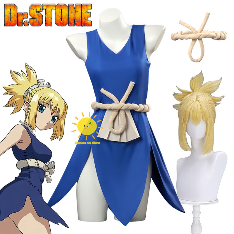 Anime Dr.Stone Cosplay Kohaku  - đánh giá và giá Anime Cosplay Mujer