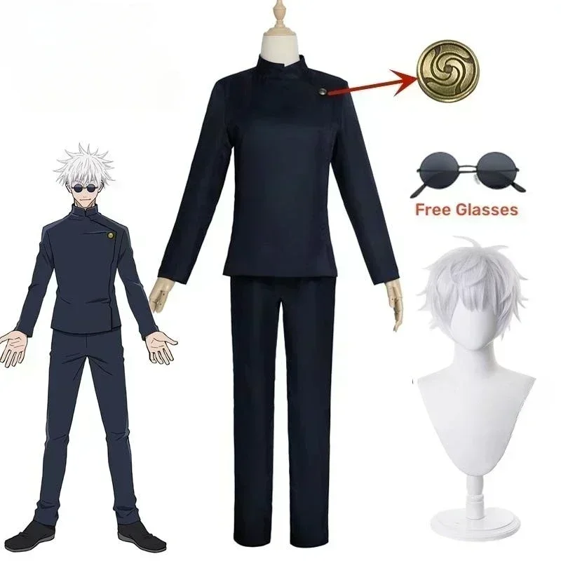 Anime Gojo Satoru Cosplay Unif - đánh giá và giá Anime Cosplay Jujutsu Kaisen