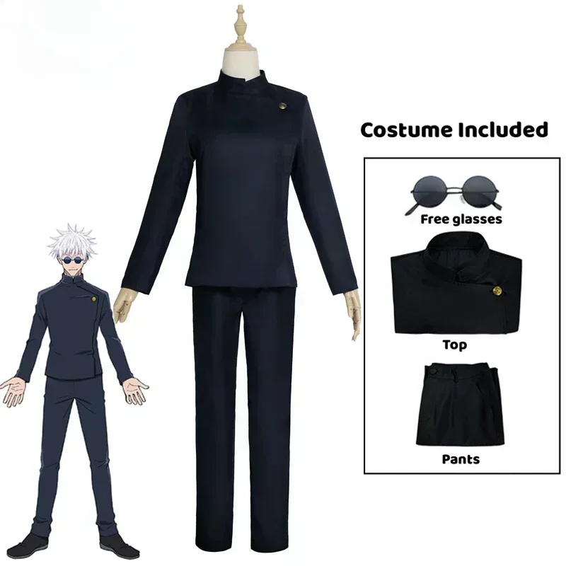 Anime Gojo Satoru Cosplay Unif - đánh giá và giá Anime Cosplay Jujutsu Kaisen