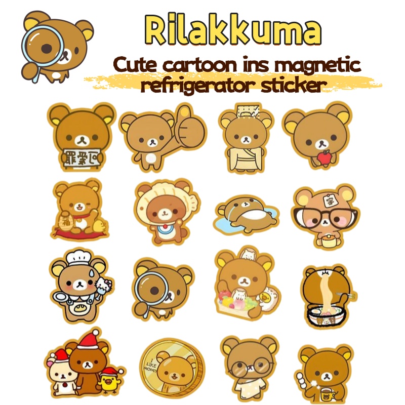 Rilakkuma cartoon anime magnet - đánh giá và giá Anime Cosplay Instagram