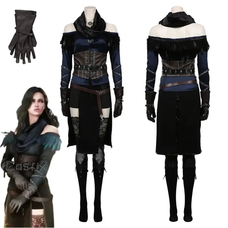 Yennefer Cosplay Fantasia Cost - đánh giá và giá Anime Cosplay Mujer