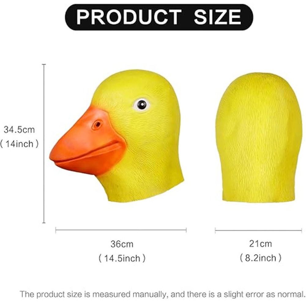 Novelty Yellow Duck Head Mask  - đánh giá và giá Anime Cosplay Pics